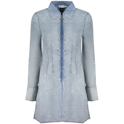 DESIGUAL ABITO CORTO DONNA AZZURRO