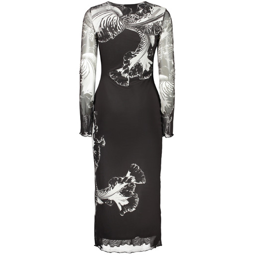 DESIGUAL ABITO LUNGO DONNA NERO
