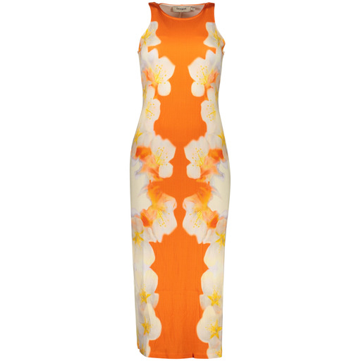 DESIGUAL ABITO LUNGO DONNA ARANCIO