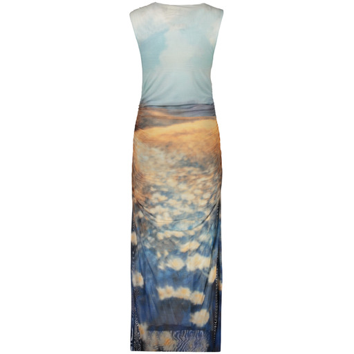 DESIGUAL ABITO LUNGO DONNA AZZURRO