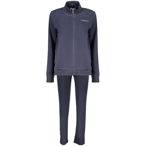 FREDDY FELPA CON ZIP DONNA BLU