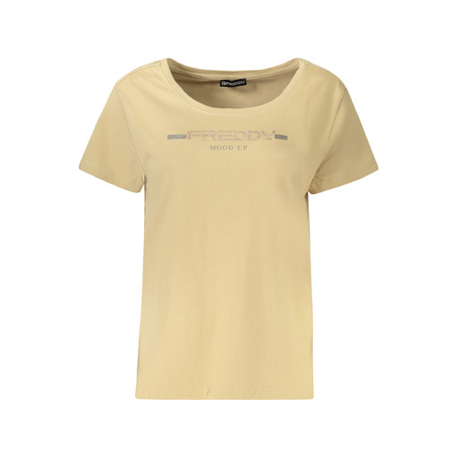 FREDDY T-SHIRT MANICHE CORTE DONNA BEIGE