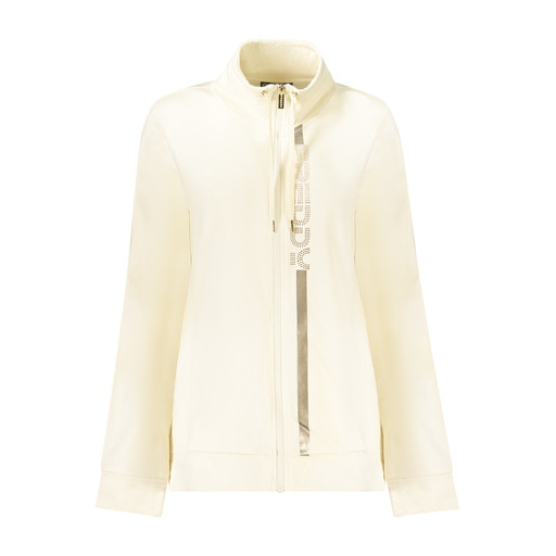 FREDDY FELPA CON ZIP DONNA BIANCO
