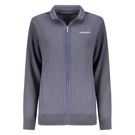 FREDDY FELPA CON ZIP DONNA BLU