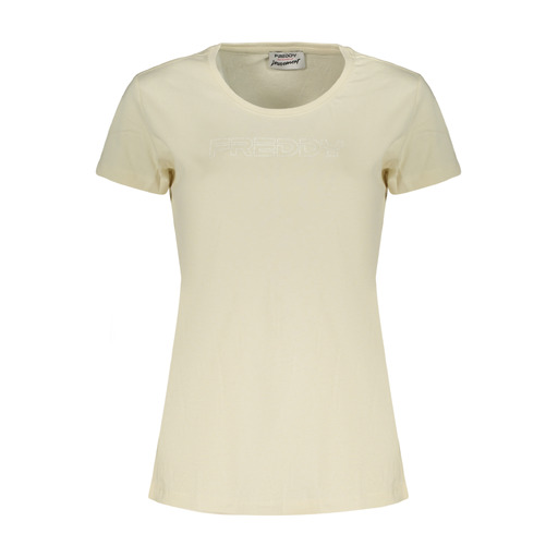 FREDDY T-SHIRT MANICHE CORTE DONNA BEIGE