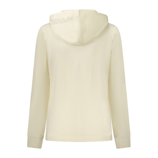 FREDDY FELPA CON ZIP DONNA BIANCO