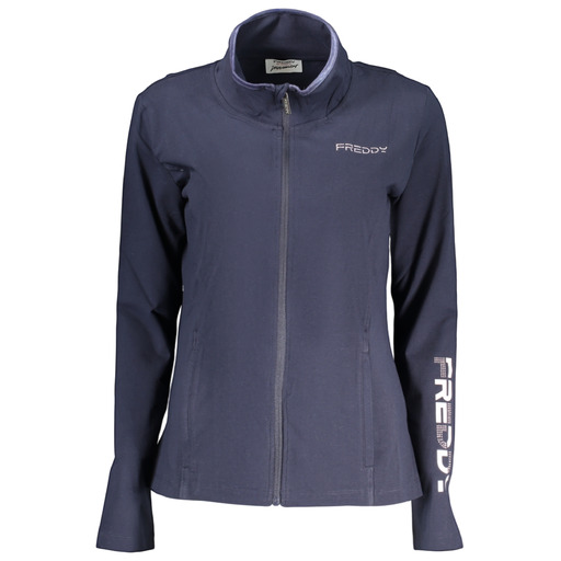 FREDDY FELPA CON ZIP DONNA BLU