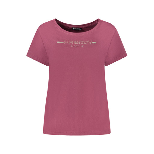 FREDDY T-SHIRT MANICHE CORTE DONNA VIOLA
