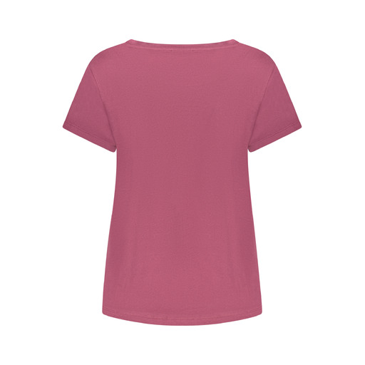 FREDDY T-SHIRT MANICHE CORTE DONNA VIOLA