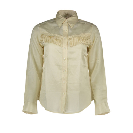 GANT CAMICIA MANICHE LUNGHE DONNA BEIGE