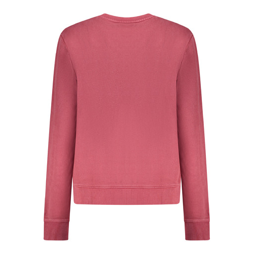 GUESS JEANS FELPA SENZA ZIP DONNA ROSSO