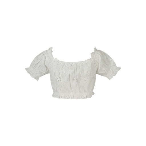 GUESS JEANS TOP DONNA BIANCO