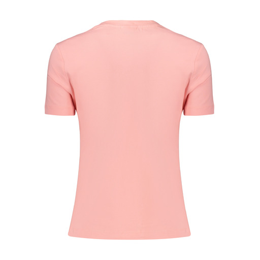 GUESS JEANS T-SHIRT MANICHE CORTE DONNA ROSA