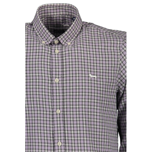 HARMONT & BLAINE CAMICIA MANICHE LUNGHE UOMO VIOLA