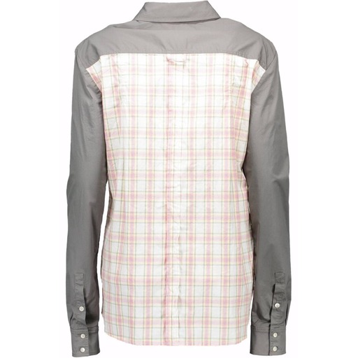 JOHN GALLIANO CAMICIA MANICHE LUNGHE DONNA GRIGIO