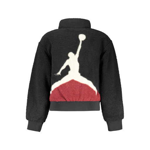JORDAN FELPA CON ZIP DONNA NERO