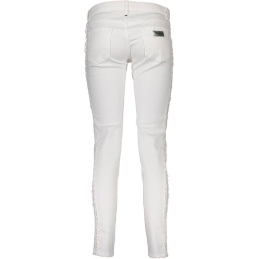 JUST CAVALLI PANTALONE DONNA BIANCO