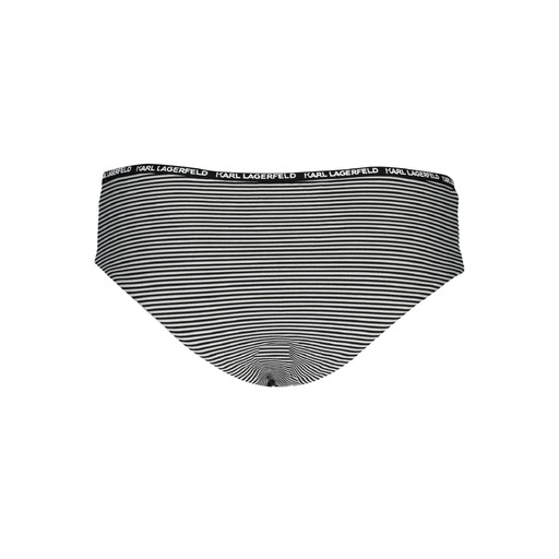 KARL LAGERFELD BEACHWEAR COSTUME PARTE SOTTO DONNA NERO