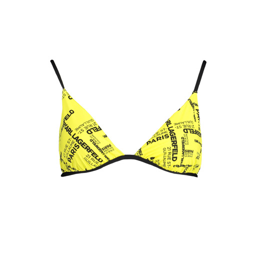 KARL LAGERFELD BEACHWEAR COSTUME PARTE SOPRA DONNA GIALLO