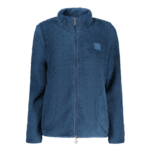 LAURA BIAGIOTTI FELPA CON ZIP DONNA BLU