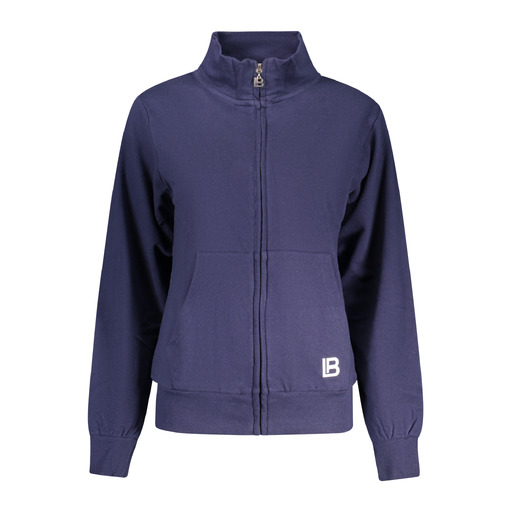 LAURA BIAGIOTTI FELPA CON ZIP DONNA BLU