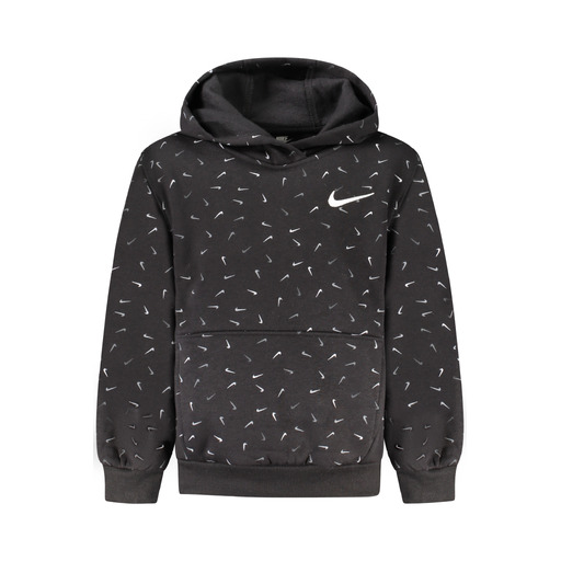 NIKE FELPA SENZA ZIP BAMBINA NERO