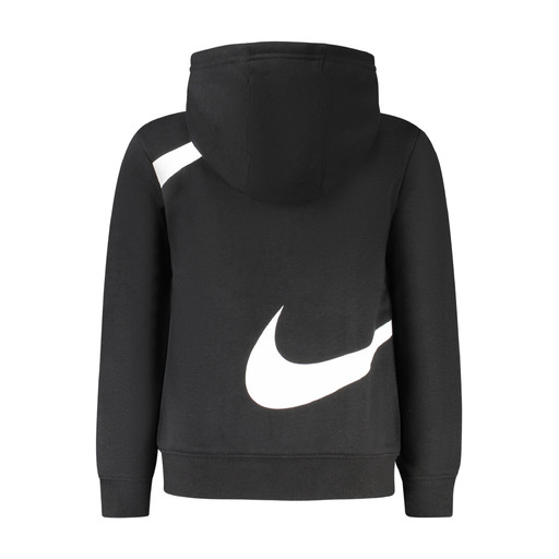NIKE FELPA CON ZIP BAMBINO NERO