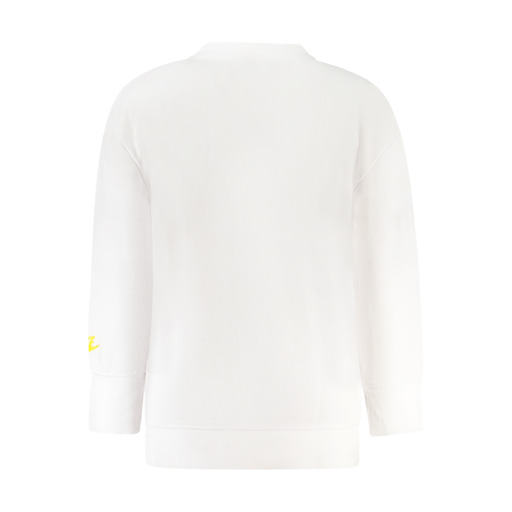 NIKE FELPA SENZA ZIP BAMBINA BIANCO