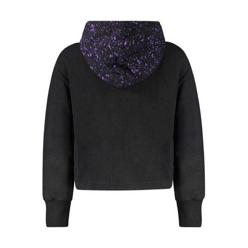 NIKE FELPA CON ZIP BAMBINA NERO