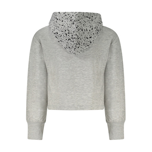 NIKE FELPA CON ZIP BAMBINA GRIGIO