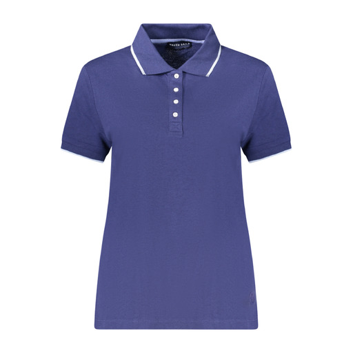NORTH SAILS POLO MANICHE CORTE DONNA BLU