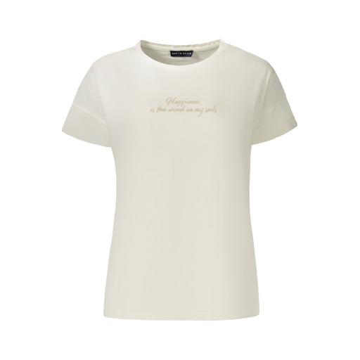 NORTH SAILS T-SHIRT MANICHE CORTE DONNA BIANCO