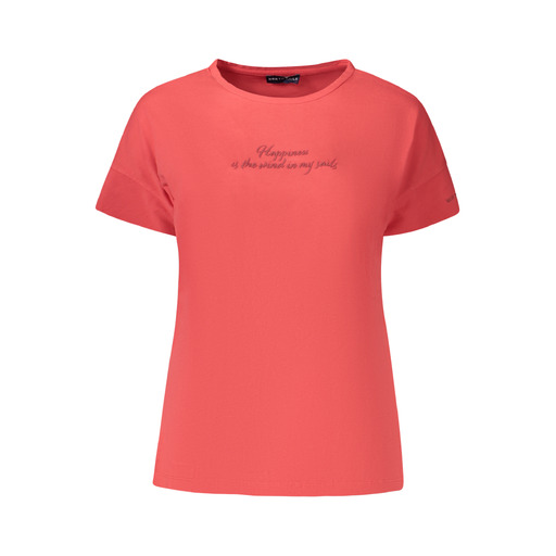 NORTH SAILS T-SHIRT MANICHE CORTE DONNA ROSSO