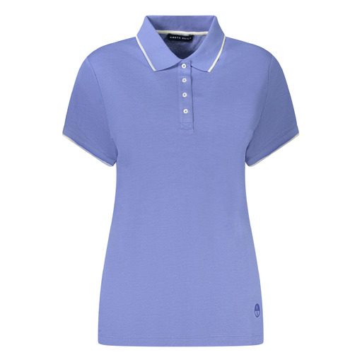 NORTH SAILS POLO MANICHE CORTE DONNA BLU