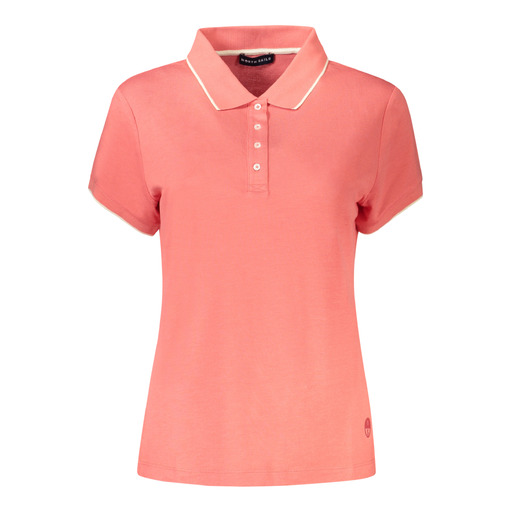 NORTH SAILS POLO MANICHE CORTE DONNA ROSA