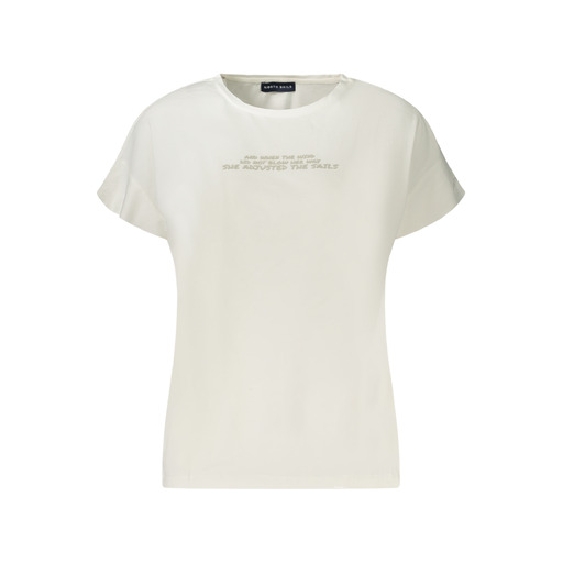 NORTH SAILS T-SHIRT MANICHE CORTE DONNA BIANCO