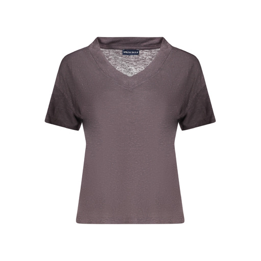 NORTH SAILS T-SHIRT MANICHE CORTE DONNA GRIGIO