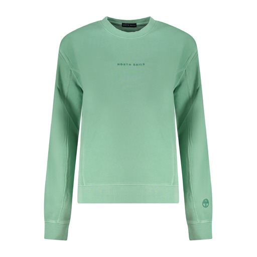 NORTH SAILS FELPA SENZA ZIP DONNA VERDE