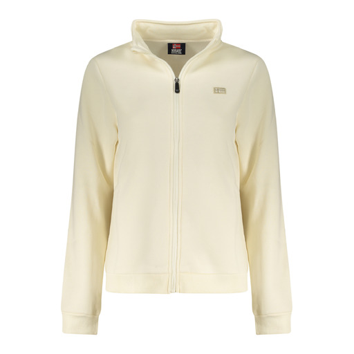 NORWAY 1963 FELPA CON ZIP DONNA BIANCO