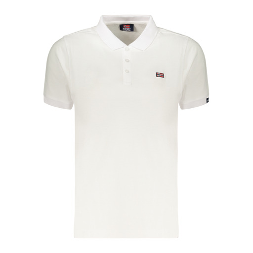 NORWAY 1963 POLO MANICHE CORTE DONNA BIANCO