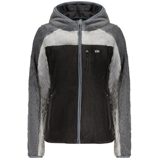 NORWAY 1963 FELPA CON ZIP DONNA NERO