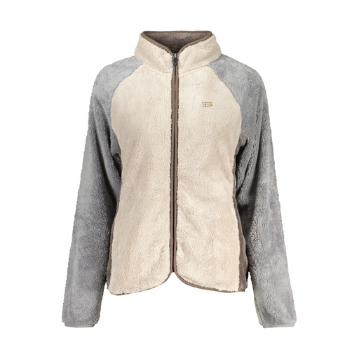 NORWAY 1963 FELPA CON ZIP DONNA BEIGE
