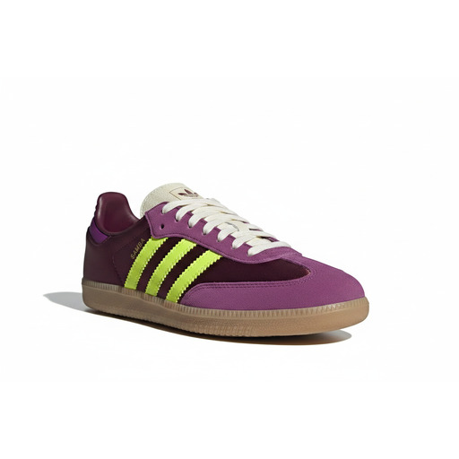 SAMBA OG W Women's Sneakers Violet and Yellow JS1316