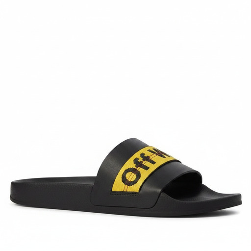 Off-White Industrial Sliders 'Black'