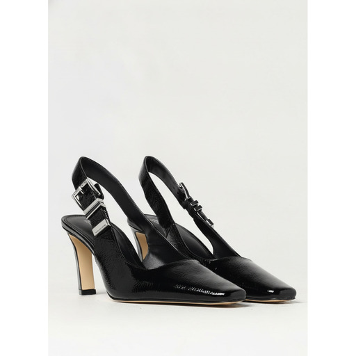 Michael Kors Darrington Black Patent Slingback Pumps