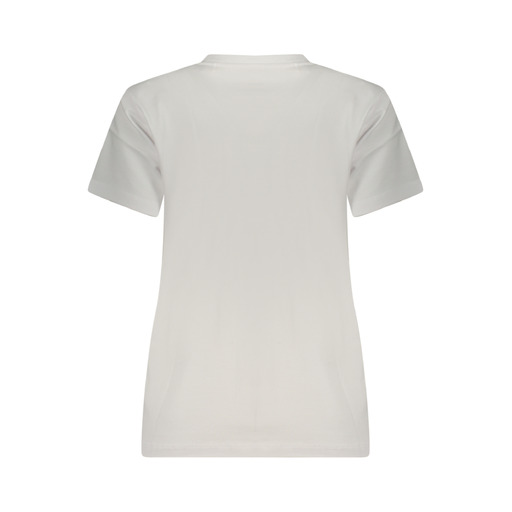 GUESS JEANS T-SHIRT MANICHE CORTE DONNA BIANCO