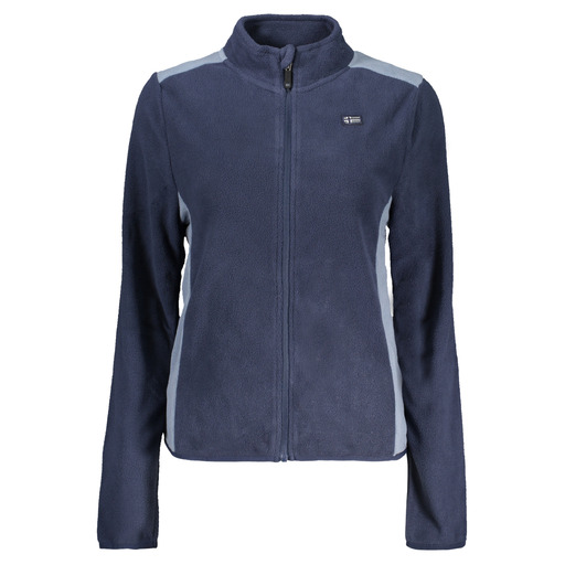 NORWAY 1963 FELPA CON ZIP DONNA BLU