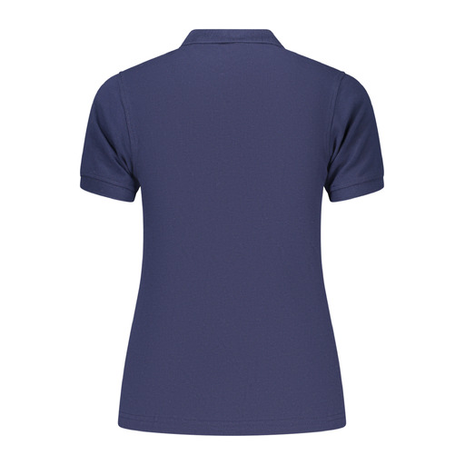 NORWAY 1963 POLO MANICHE CORTE DONNA BLU