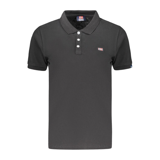 NORWAY 1963 POLO MANICHE CORTE DONNA NERO