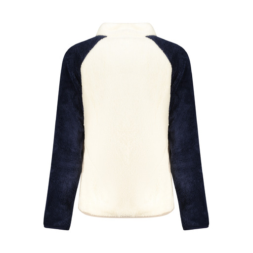 NORWAY 1963 FELPA CON ZIP DONNA BIANCO
